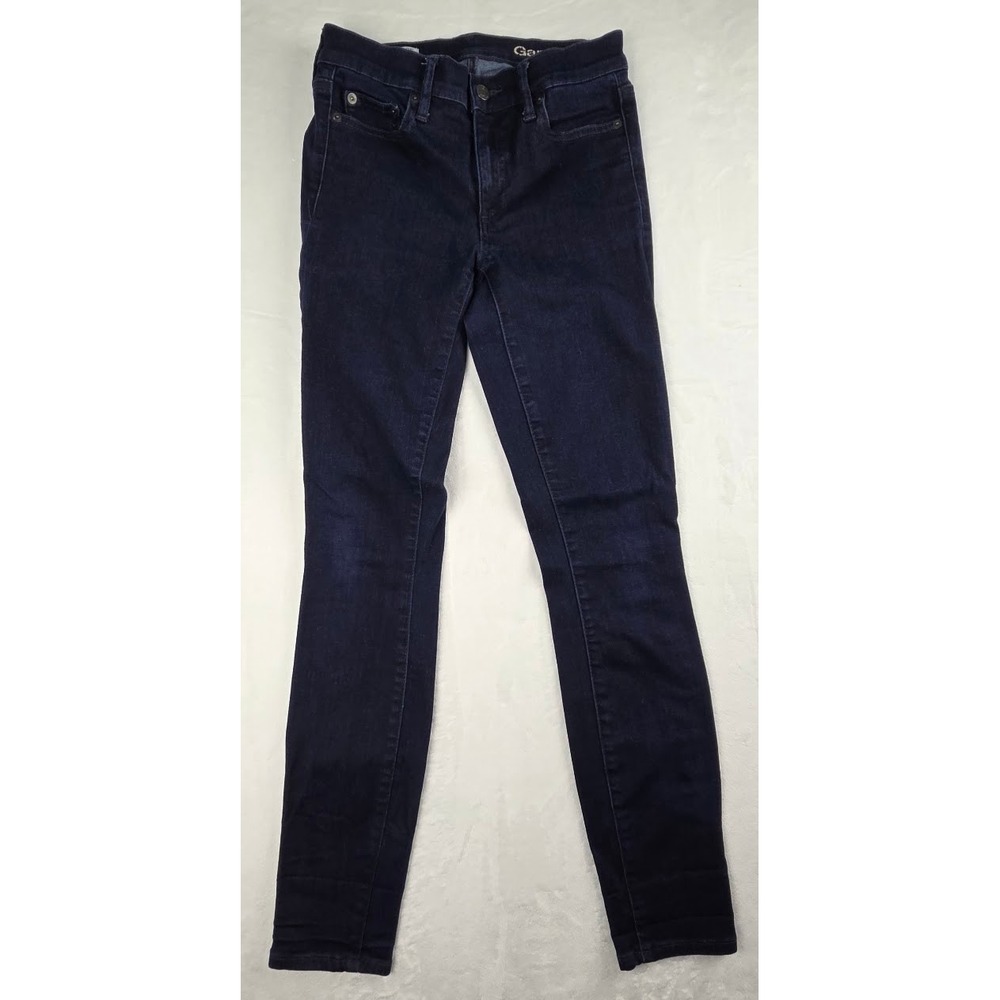 Gap‎ Jeans Womens 25R Blue 1969 True Skinny Denim Excellent